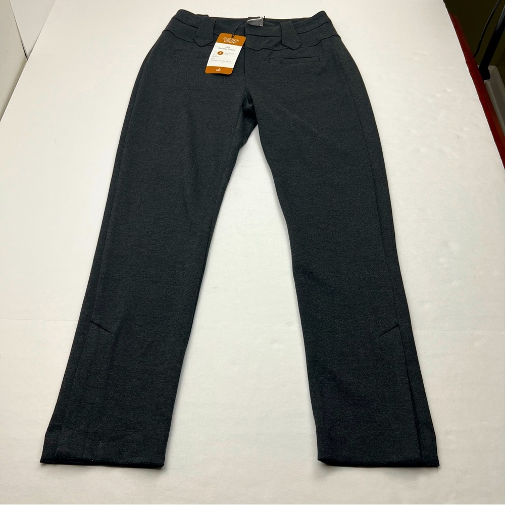 Cabi 4317 Barrister Trouser Pant Charcoal Grey Gray Women SZ 2 Golden Circle NEW